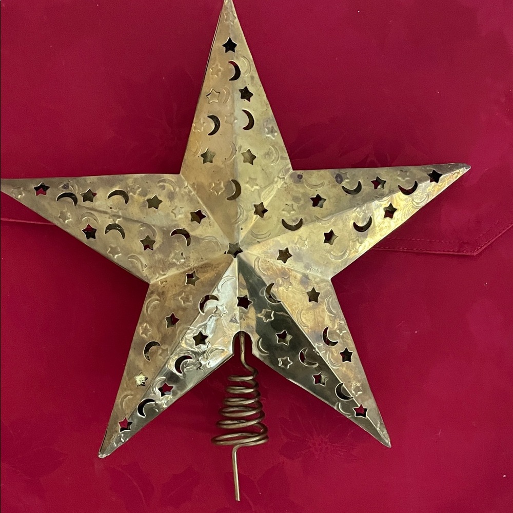 Vintage Lillian Vernon Brass Star.